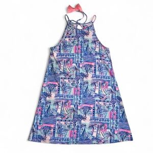 Lilly Pulitzer Margot “Yeah Buoy” Halter Dress Size Small